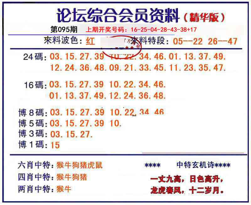 095期综合会员资料[图]